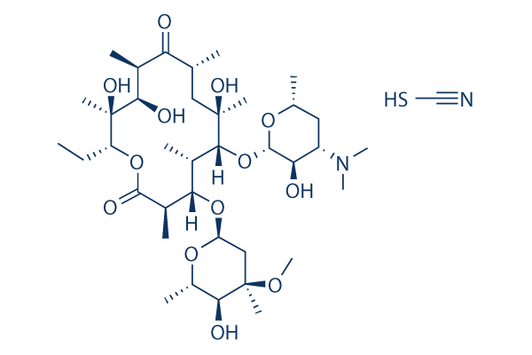 Erythromycin thiocyanate