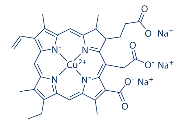 Chlorophyllin (sodium copper salt)