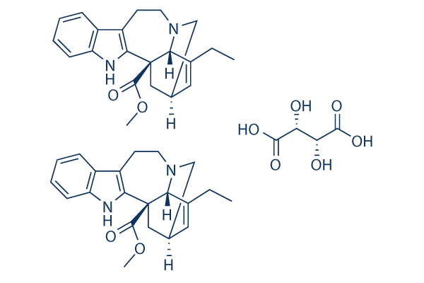 Catharanthine hemitartrate